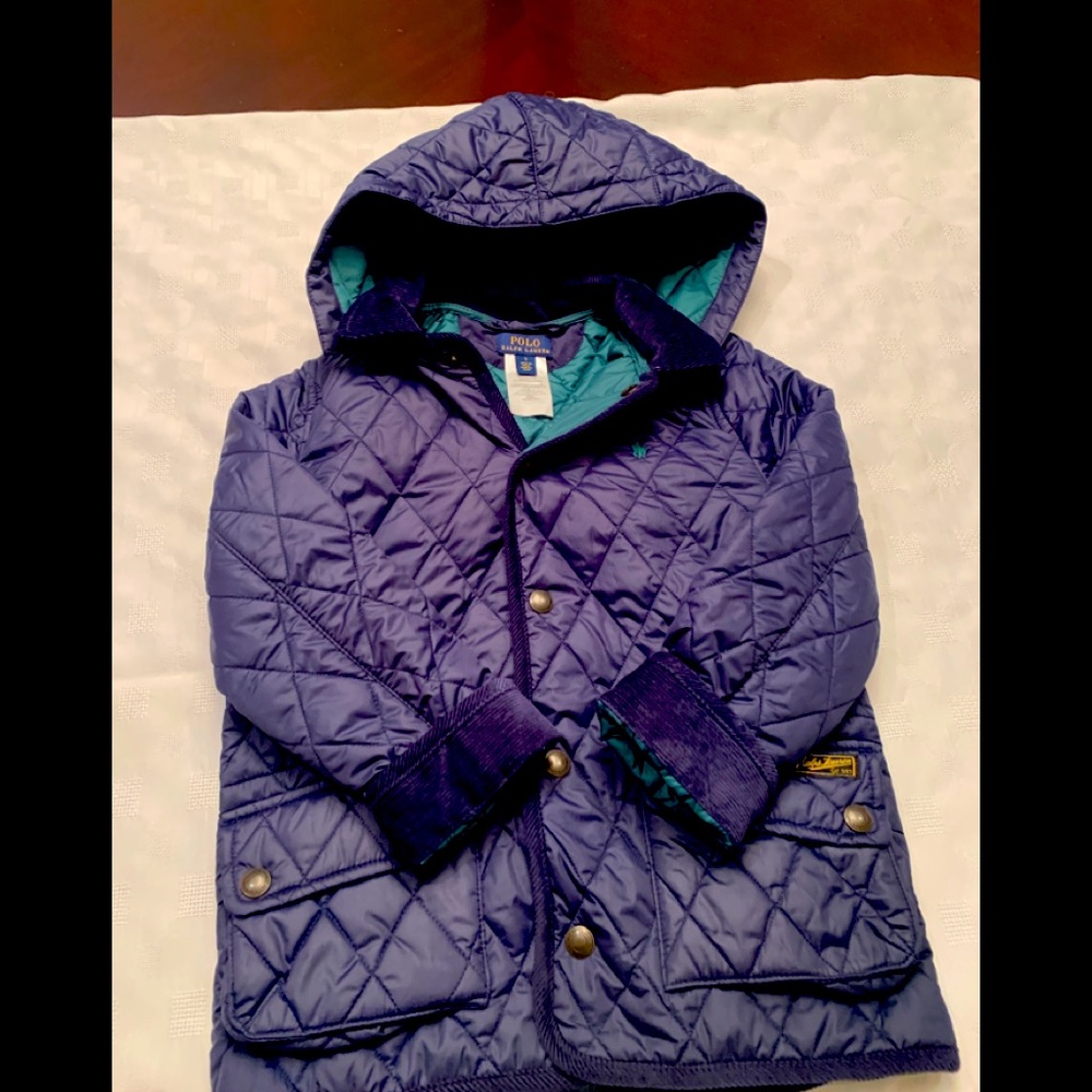 Polo blue coat